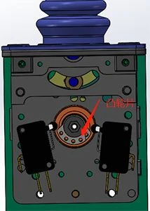 Front and rear direction switch signal failure