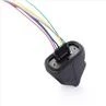 Single Axis Hall Effect And Potentiometric Fingertip Joystick